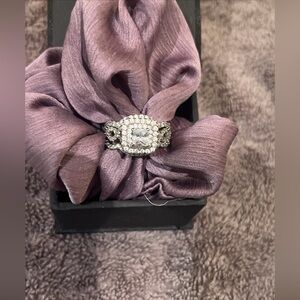 1.5 carat Vera Wang inspired engagement ring sz 8